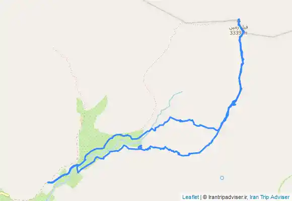 ترک جی پی اس چكاد فيل زمين از روستاى لواسان بزرگ