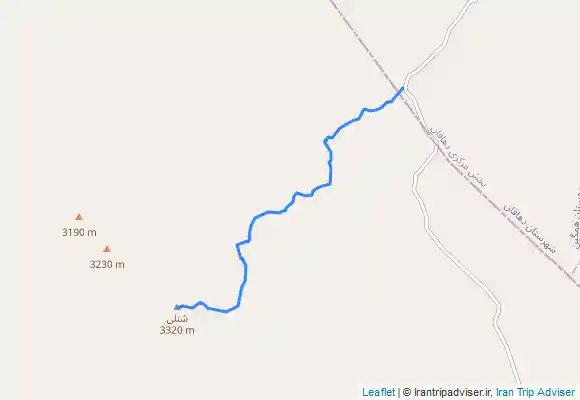 ترک جی پی اس کوه شنلی SHENLEE