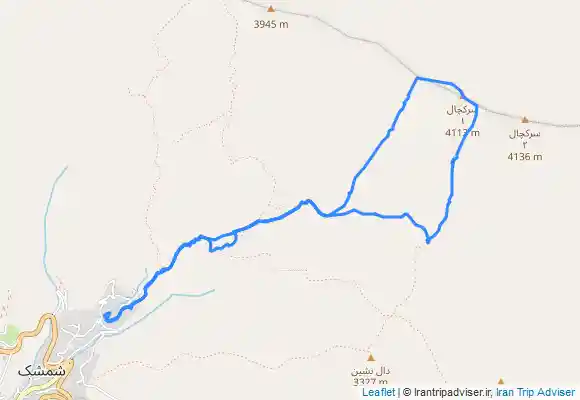ترک جی پی اس صعود به قله سرکچال