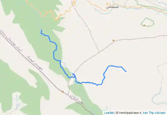 ترک جی پی اس AB SHAR E ZARDELIMEH آبشار زردلیمه