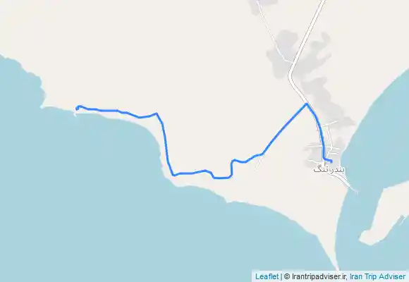 ترک جی پی اس کشتی صخره ای بندر تنگ