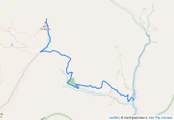 ترک جی پی اس مسیر قله کرکوه