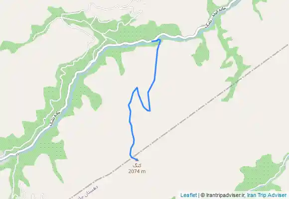 ترک جی پی اس قله کنگ