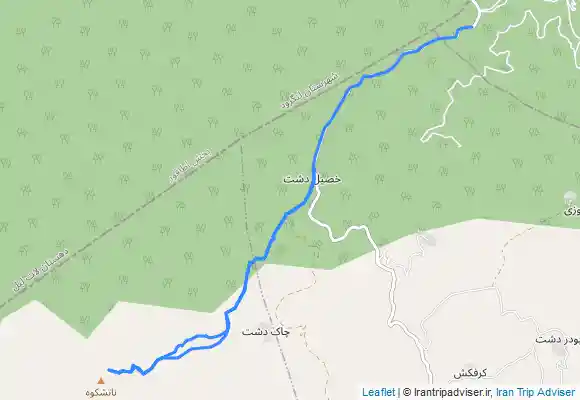 ترک جی پی اس قله ناتشکوه خصیل دشت هلو دشت املش