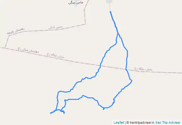 ترک جی پی اس خط الرأس کوه سیاه و کمرتکسی و چوند و آبشار شصت دره تربت حیدریه