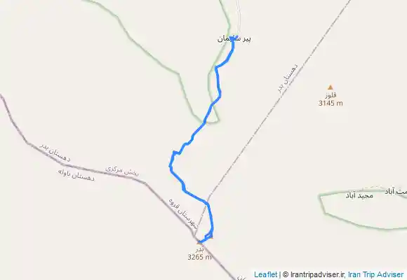 ترک جی پی اس صعود به قلل بدر و وزیر