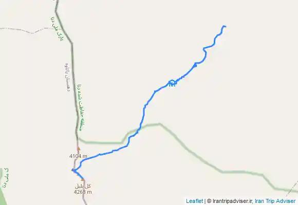 ترک جی پی اس صعود پاییزه به قلل کل قدویس، کل شیدا و کل بلبل