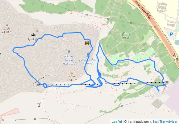 ترک جی پی اس 1400/09/26 - کوه صفه