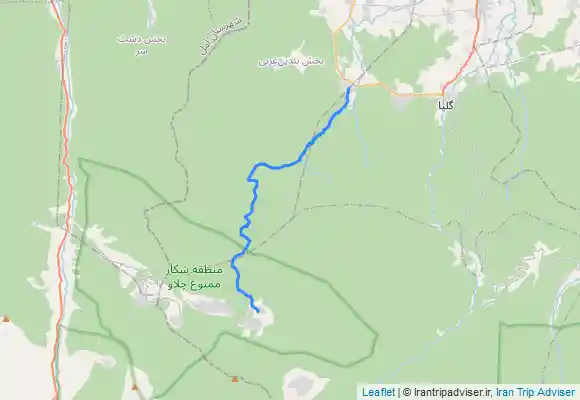 ترک جی پی اس سنگچال به دیوا (مسیر شیاده)