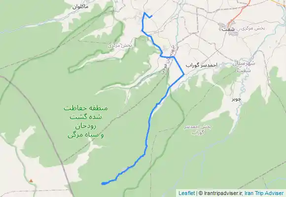 ترک جی پی اس Shālesh - Naşrollāh Khān Maḩalleh