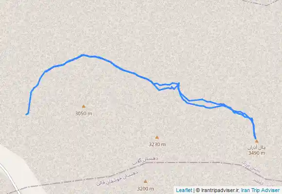 ترک جی پی اس چال آذران ( آب درازه )