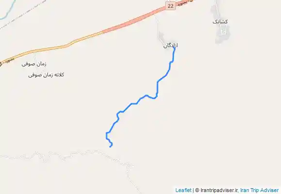 ترک جی پی اس Tiq Bel Peak تیغ بل از آزادگان