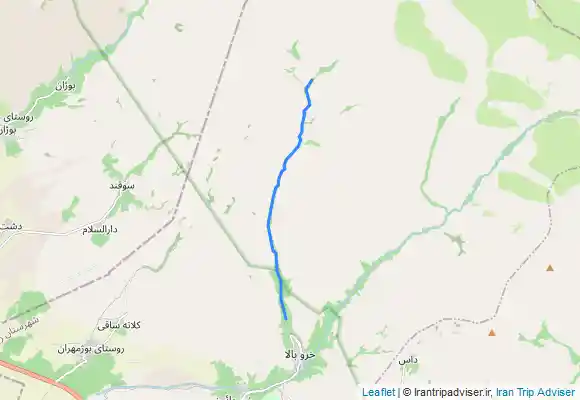 ترک جی پی اس خرو، آبشار شش آب