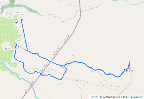 ترک جی پی اس قله کرکوه