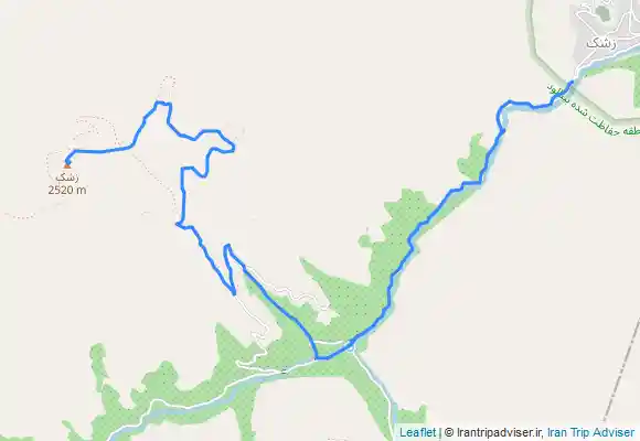 ترک جی پی اس قله زشک