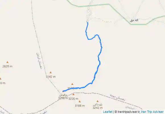 ترک جی پی اس ابگرم به قله بزقوش