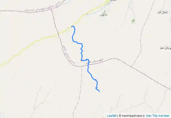 ترک جی پی اس قله میل کوهپایه