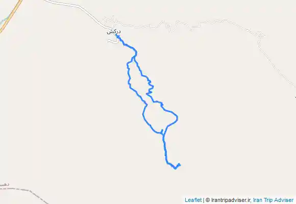 ترک جی پی اس درکش به چشمه بید از مسیر کشی گربه و تخت پری