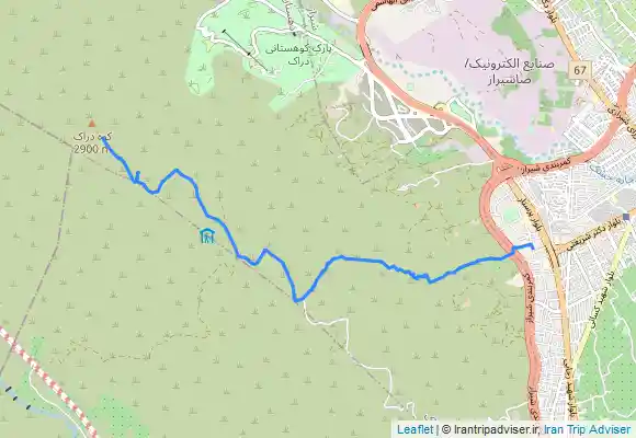 ترک جی پی اس دراک،صعود به قله مسیر ترکیبی و کاملا زمستانه و برفی
