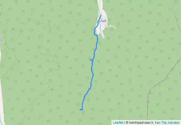 ترک جی پی اس حوضچه آبگرم بلیران