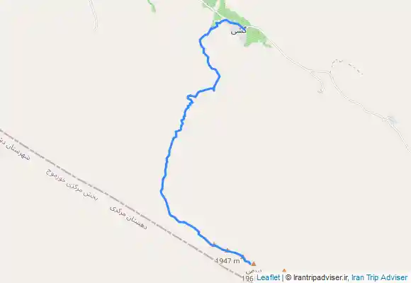 ترک جی پی اس بوشهر ، صعود به قله بیرمی از روستای گِشی شبانه