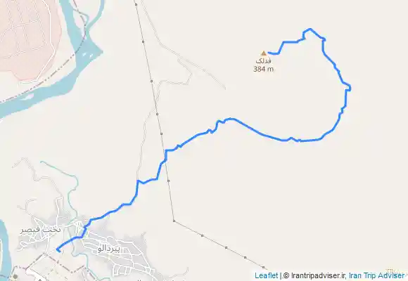 ترک جی پی اس فدلک از مسیر میدان فوتبال