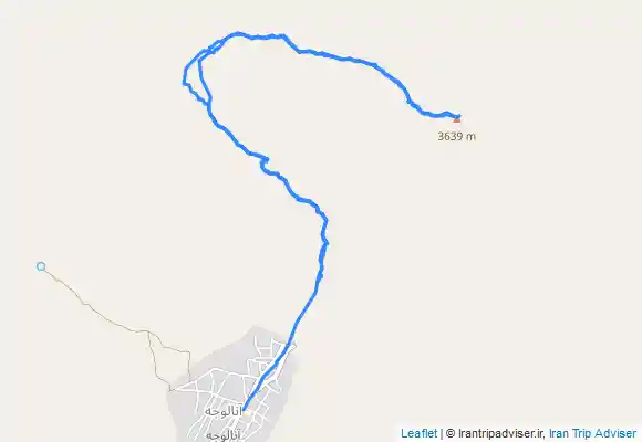 ترک جی پی اس قله تاوا دالانکوه