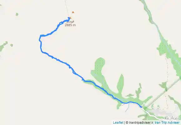 ترک جی پی اس قله قوچگر