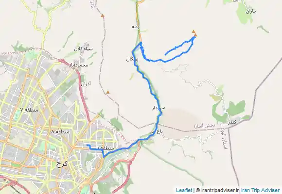 ترک جی پی اس پورا از جاده قدیم کندر