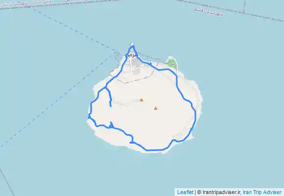 ترک جی پی اس جزیره هرمز Hormuz Island