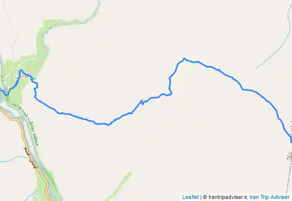 ترک جی پی اس قله ورجین از مسیر کلوگان