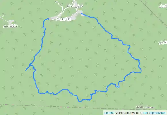 ترک جی پی اس بزگله ، روبرک ، کاکوه سل ، بورپشته