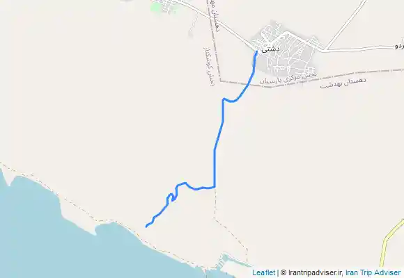 ترک جی پی اس جاده خاکی بندر دستیر دشتی