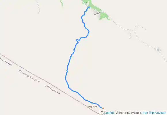 ترک جی پی اس Beyrami peak قله بیرمی ، بام استان بوشهر