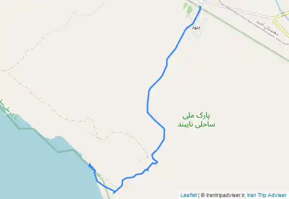 ترک جی پی اس ساحل و غار بنود