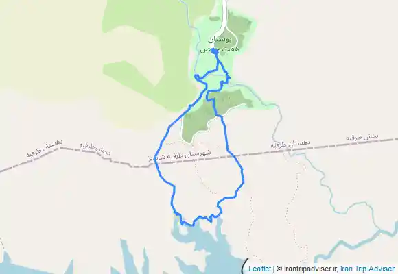 ترک جی پی اس هفت حوض به سد قدیمی طرق مشهد