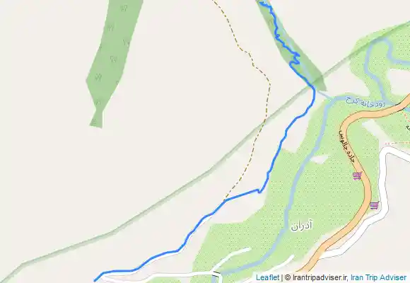 ترک جی پی اس آبشار آدران