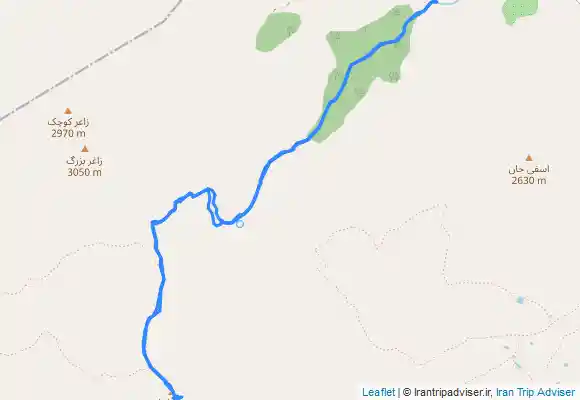 ترک جی پی اس قله برف انبار