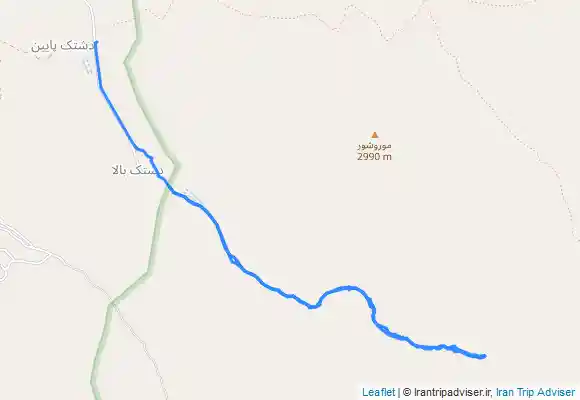 ترک جی پی اس آبشار یخی دشتک سانیج