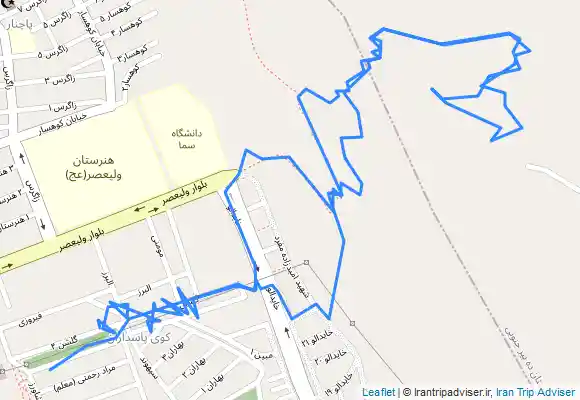 ترک جی پی اس کوهنوردی مخملکوه