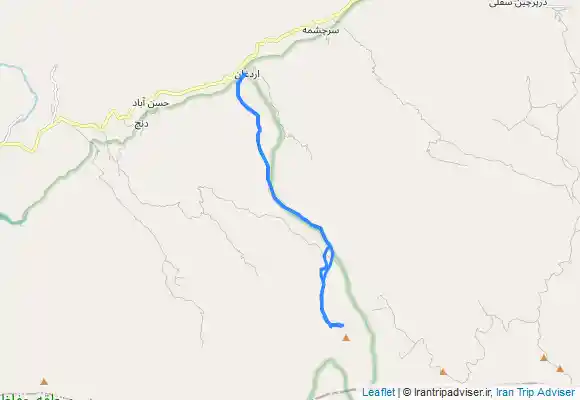 ترک جی پی اس صعودزمستانه قله کرکزو از روستای اروغان اسفراین