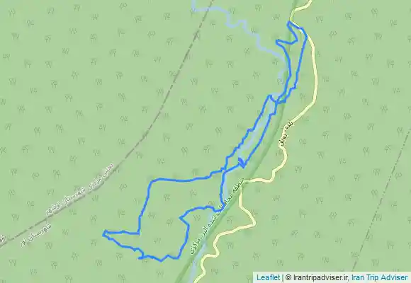 ترک جی پی اس جنگلنوردی تا چشمه لزگن