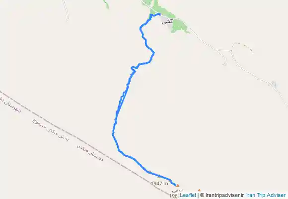 ترک جی پی اس قله بیرمی بام استان بوشهر 27بهمن 1400