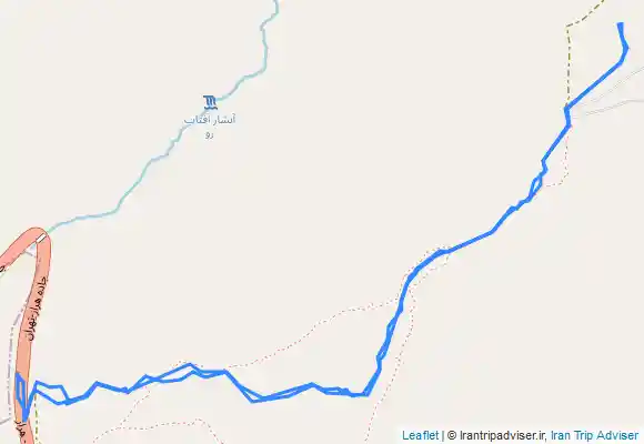 ترک جی پی اس Tolo Peak From Abali - چکاد طلوع (سراستخر) از آبعلی