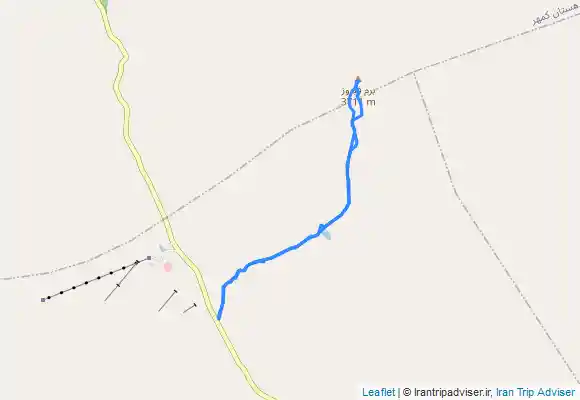 ترک جی پی اس صعود یک روزه زمستانه برم فیروز از دهلیز