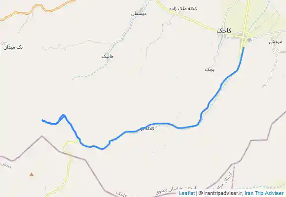 ترک جی پی اس قله خانیک(گناباد )