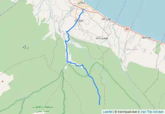 ترک جی پی اس Tonekabon To Falakdeh