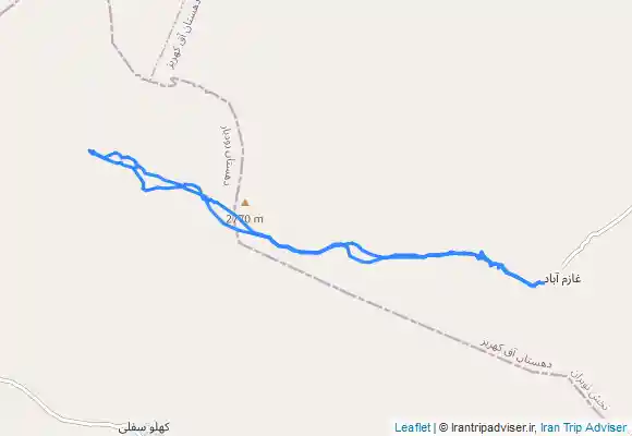 ترک جی پی اس قله توفنده