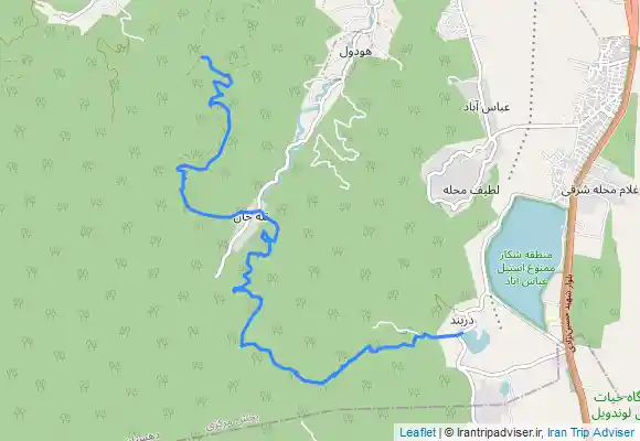 ترک جی پی اس شونان رود تله خان دربند استارا