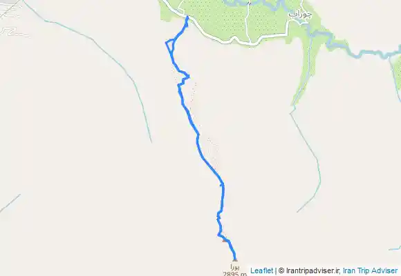 ترک جی پی اس صعود قله های قبله و پورا در البرز مرکزی